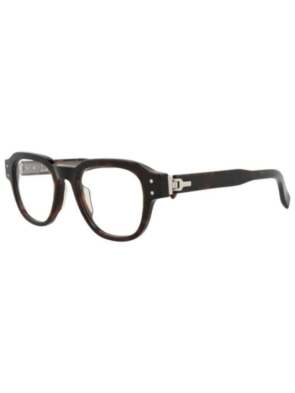 New Dunhill Mens Round/Oval Havana Havana Transparent Fashion Designer Eyeglasse
